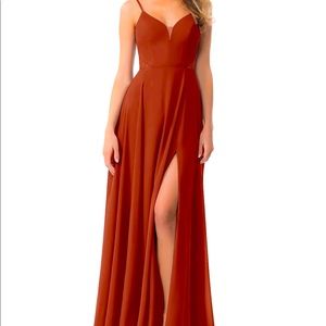 AZAZIE ZENDAYA Dress in Rust / Terracotta
